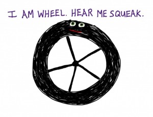 squeaky wheel