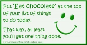 choc list to do