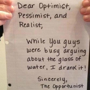 glass opportunist