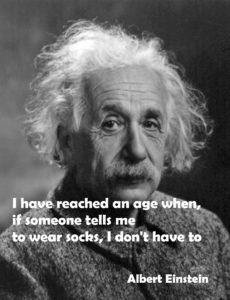 a age Einstein