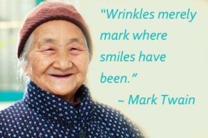a age Twain wrinkles