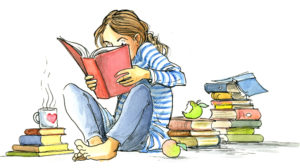 reading girl