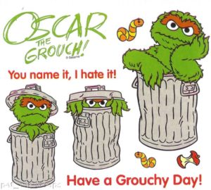 grouchy Oscar
