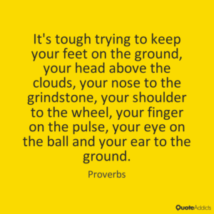 a shoulder and grindstone